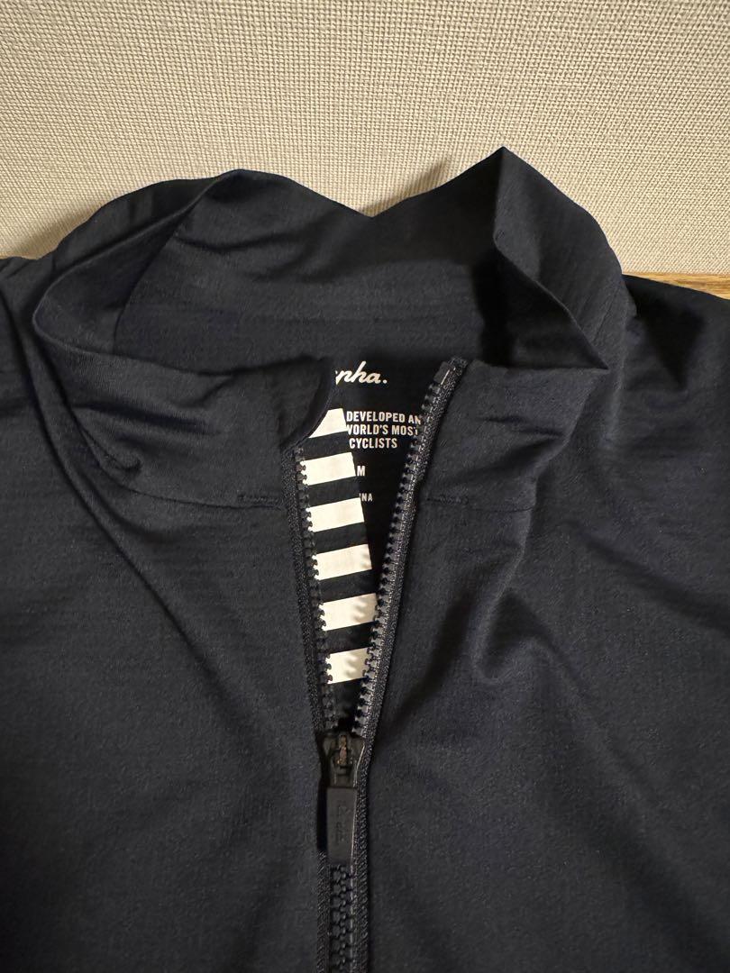 ラファ　メンズ プロチーム ロングスリーブ ジャージ　ネイビー　Mサイズ　未使用