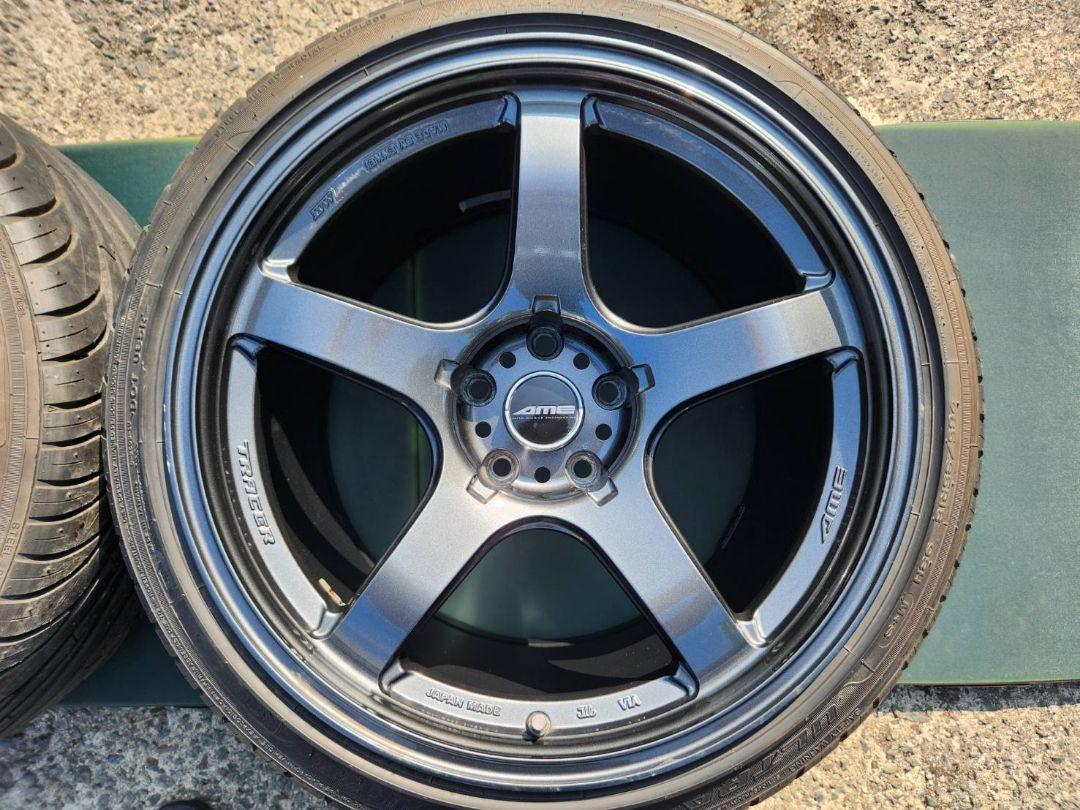 AME TRACER GT−V ホイール2本セット　ENKEI　②