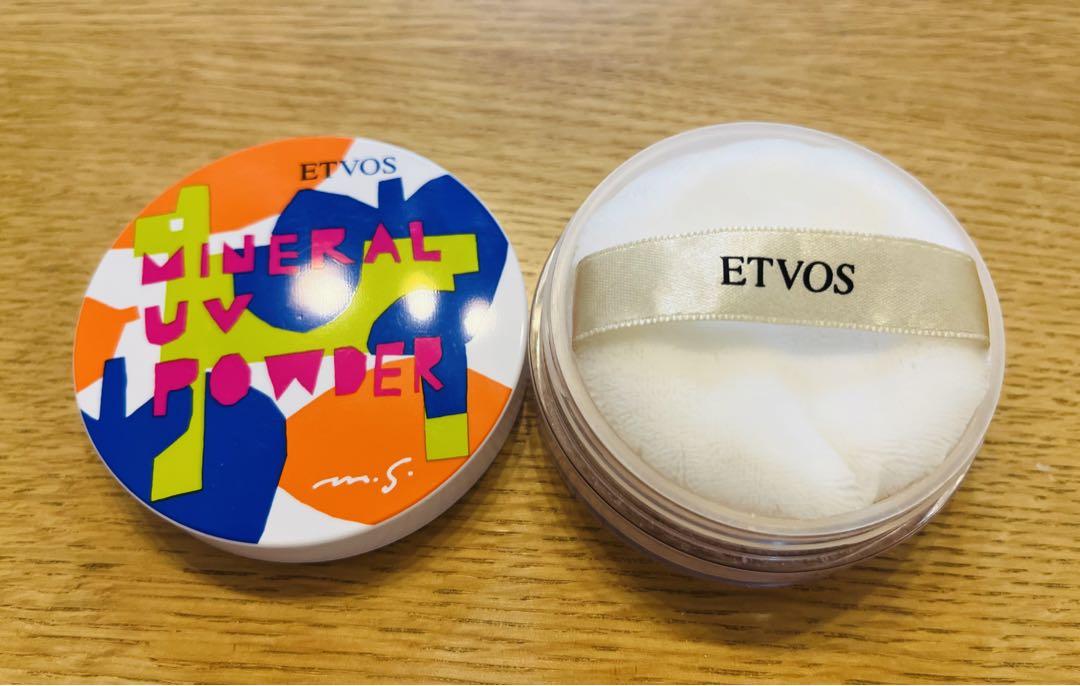 ETVOS ミネラル UV パウダー ピンクベージュ SPF50 PA++++