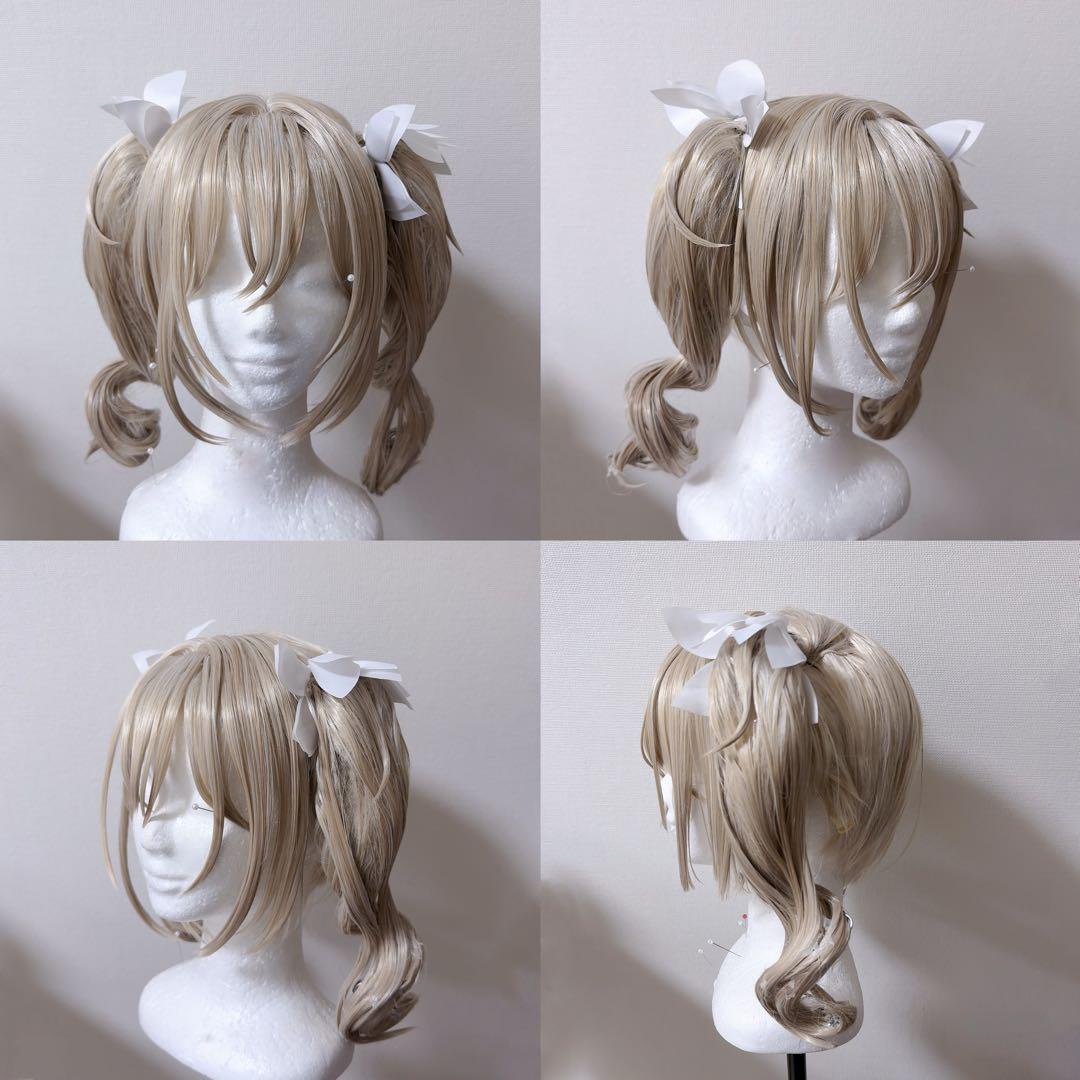 原神 バーバラなどに セット済コスプレウィッグ Amazon.co.jp: バーバラ コスプレ ウィッグ 原神 ウィッグ