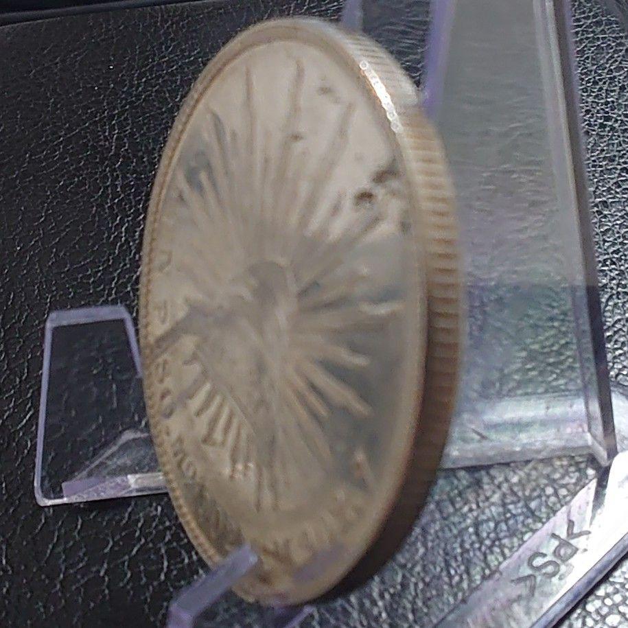 1902年 メキシコ銀貨 1ペソ 自由の帽子 リバティキャップ銀貨
