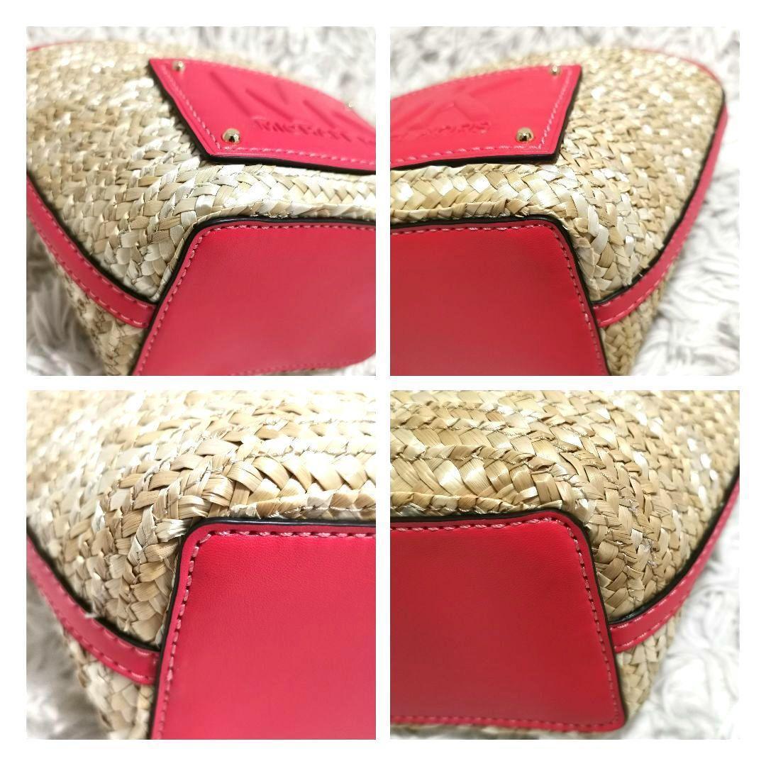 新品✨マイケルコース 4WAY かごバッグ ショルダーバッグ クリア