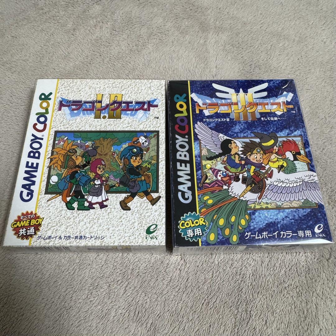 極美ゲームボーイカラー(スケルトン)ドラゴンクエストⅠ＆Ⅱ＆Ⅲ