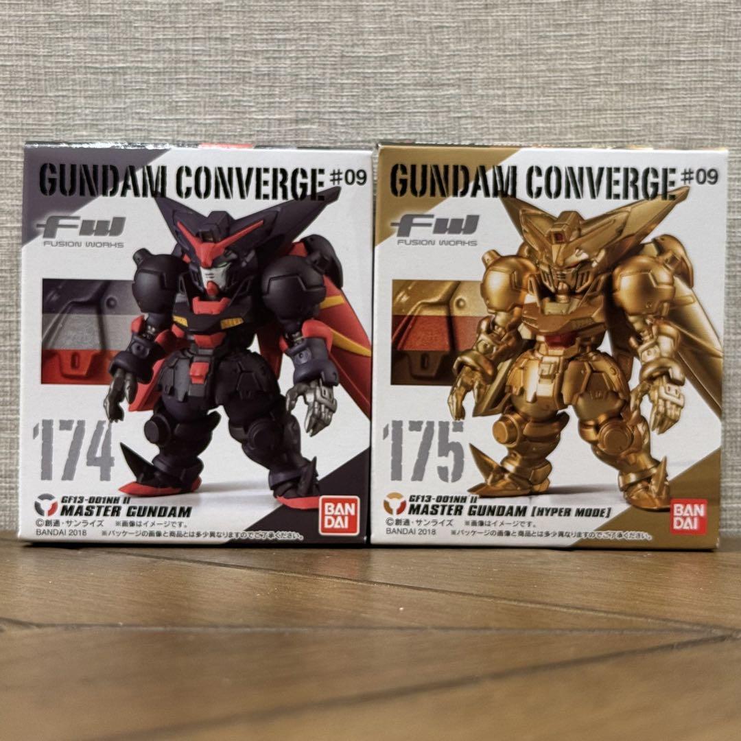 ガンダム コンバージ マスターガンダム 2種セット