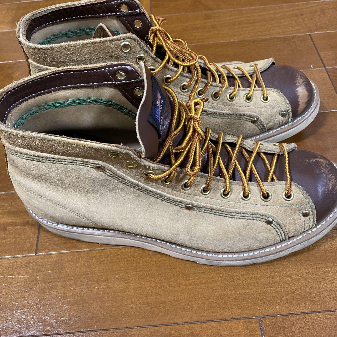 海外最新 極美品 Thorogood×BEAMS モンキーブーツ スウェード ラインマン 靴