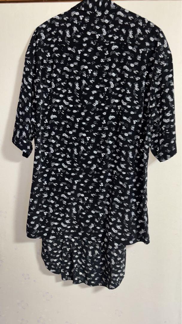 柄シャツタンクトップセット