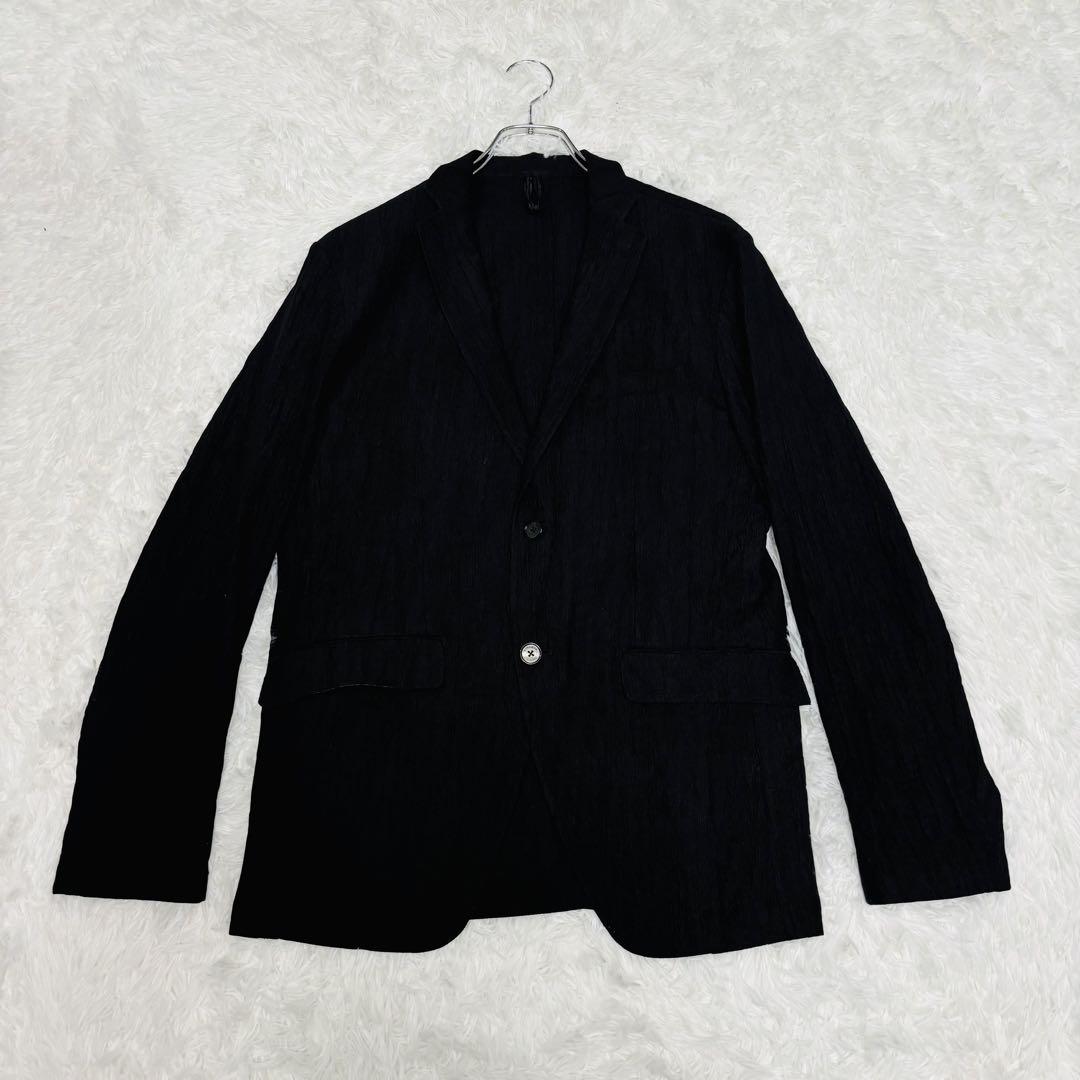 極美品 現行モデル ムッシュニコル トリコットワッシャープリント ジャケット L