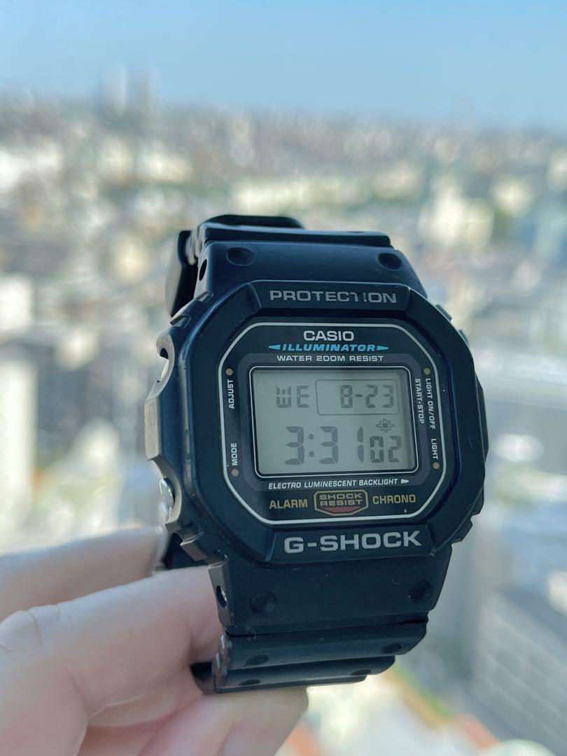 【美品】カシオ G-Shock DW-5600E (1545) Black