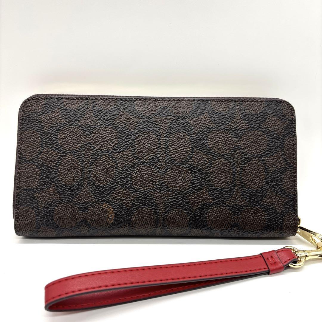 COACH コーチ 長財布 レディース Wallet ラウンドファスナー