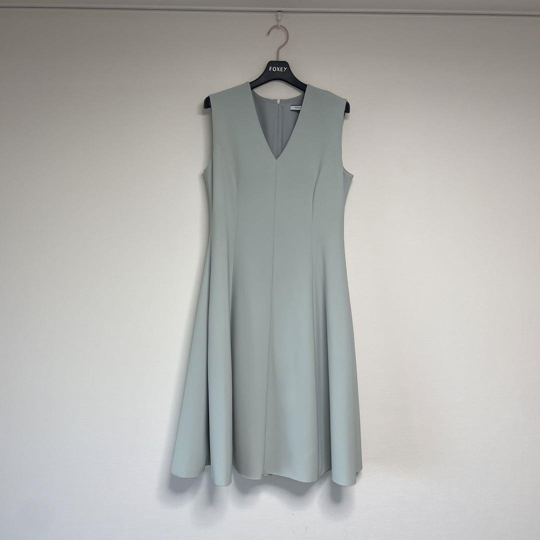 FOXEY ワンピース 40（水色）