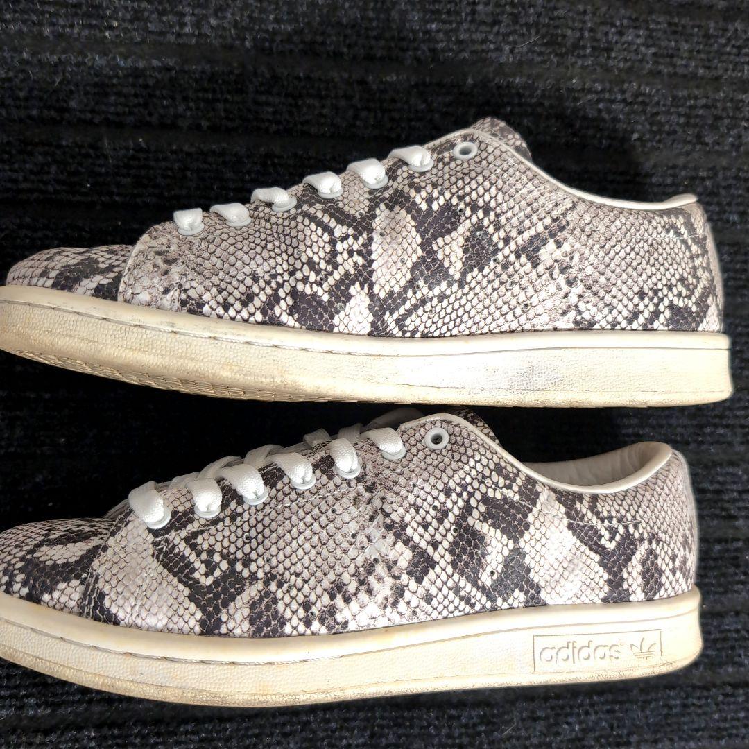 ef24 adidas × HYKE ヘビ柄 レザー スニーカー 24cm