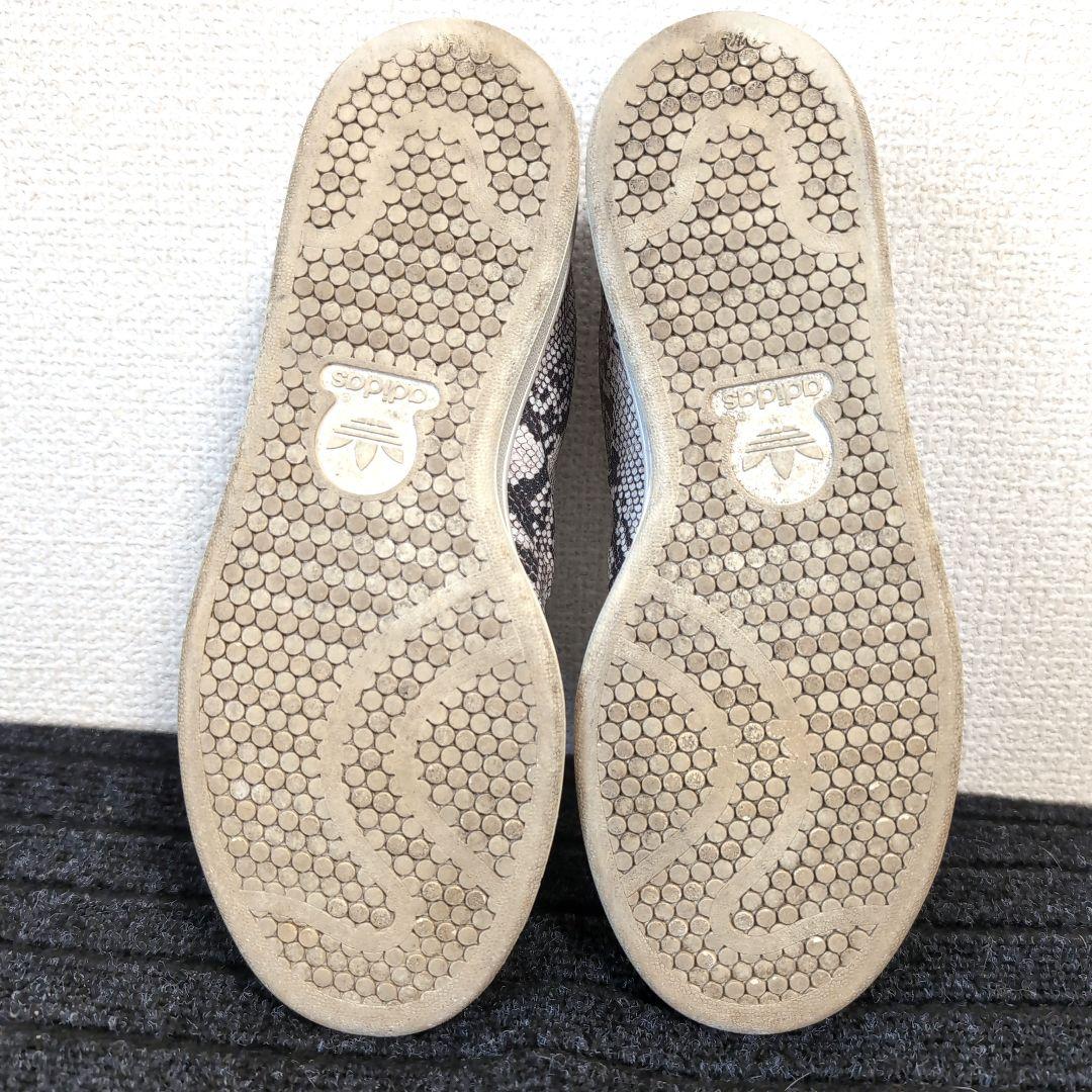 ef24 adidas × HYKE ヘビ柄 レザー スニーカー 24cm