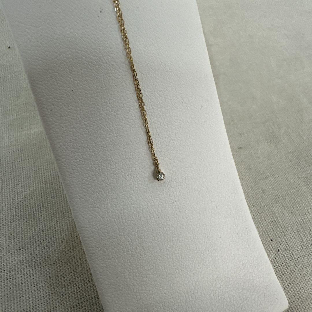 K10ダイヤ0.03ct ネックレス