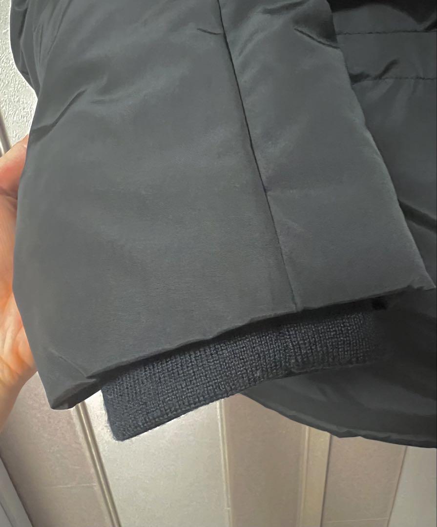 専用出品　ーーーMONCLER ダウンジャケット 黒 ファー付き