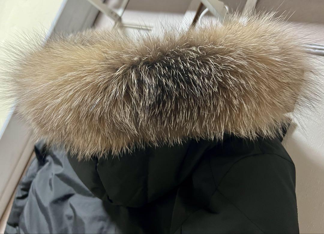専用出品　ーーーMONCLER ダウンジャケット 黒 ファー付き