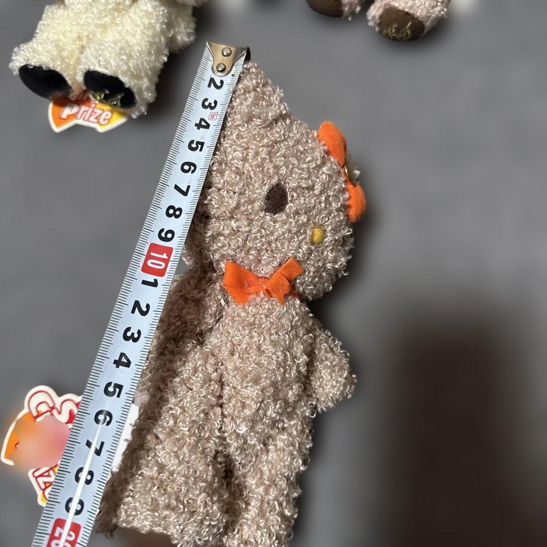 タグ付　ハローキティ　手足が動くふわふわぬいぐるみ♡5体まとめて