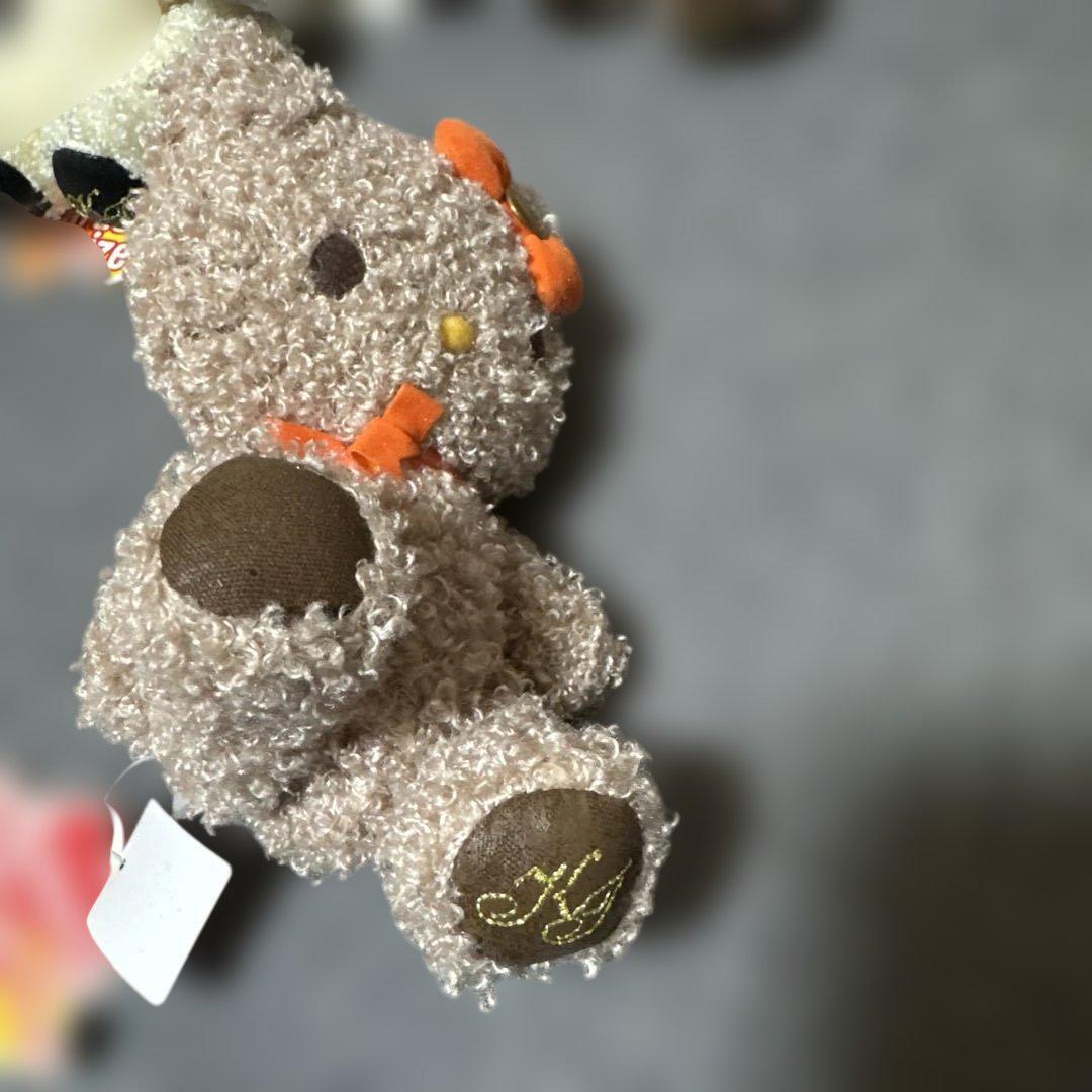 タグ付　ハローキティ　手足が動くふわふわぬいぐるみ♡5体まとめて