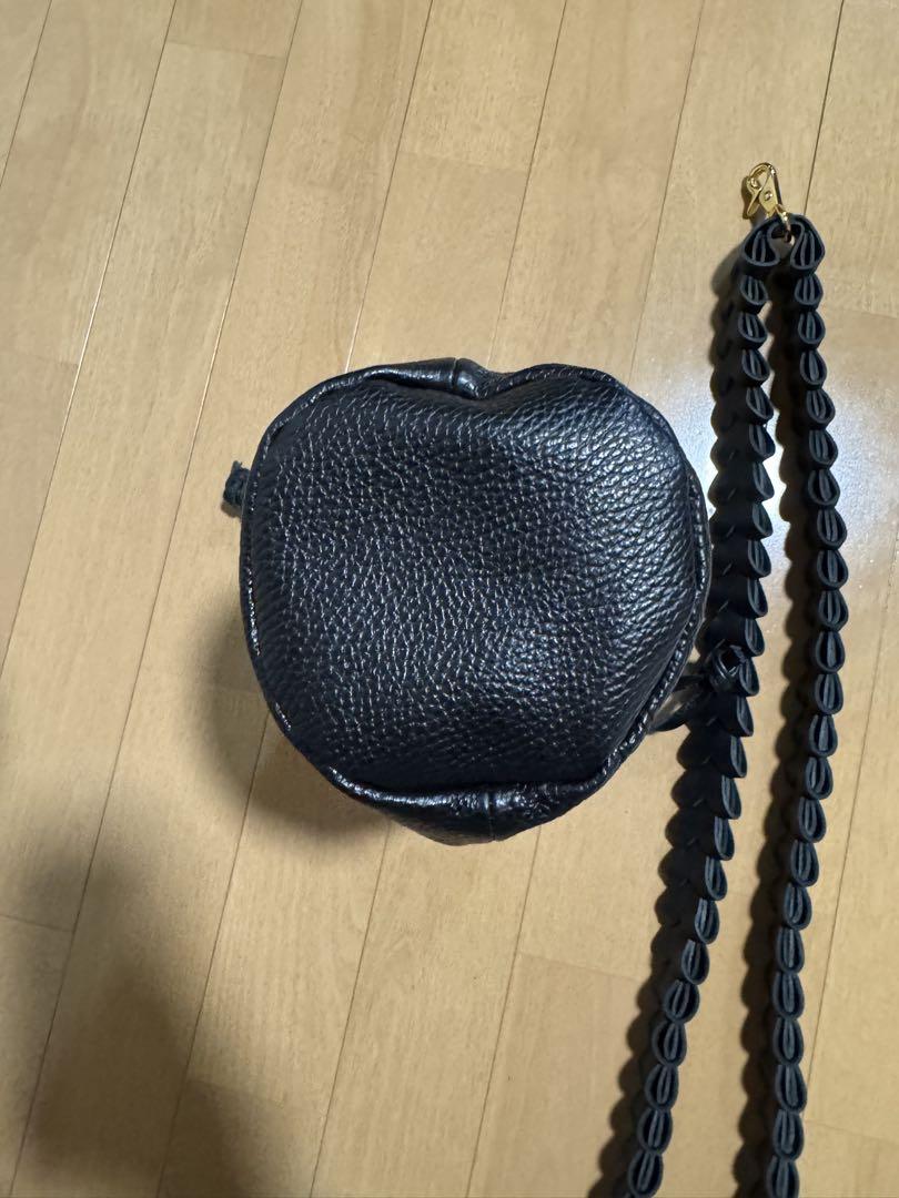バッグ santaku 4way grain leather shoulder bag