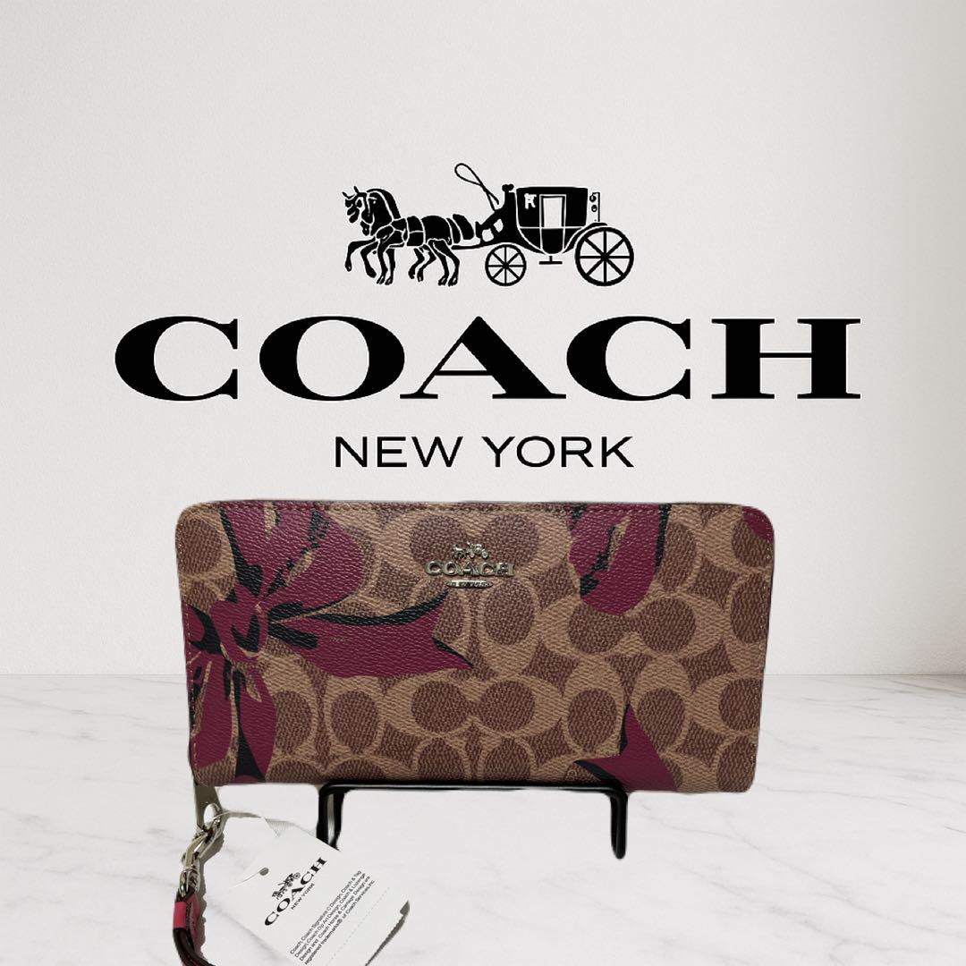 COACH 長財布cz326 アウトレット品