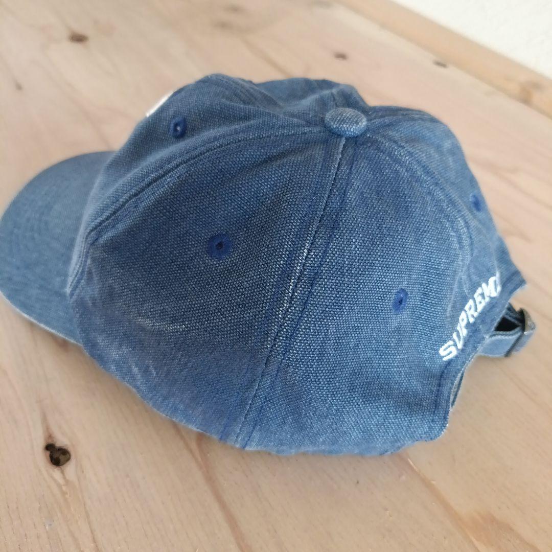 帽子 Supreme PigmentS Logo6-Panel Denim 23SS