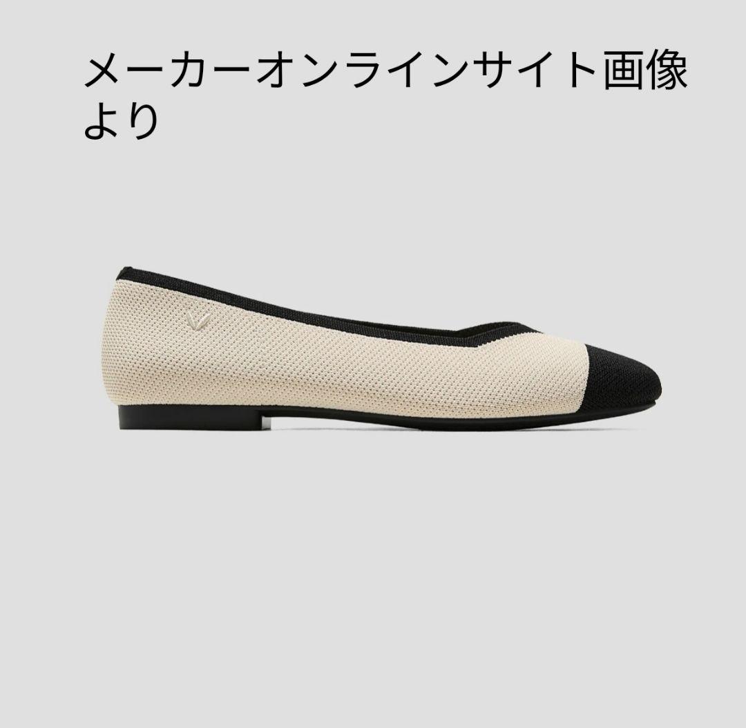 VIVAIA【未使用品】[Margot 2.0] スクエアトゥフラットシューズ