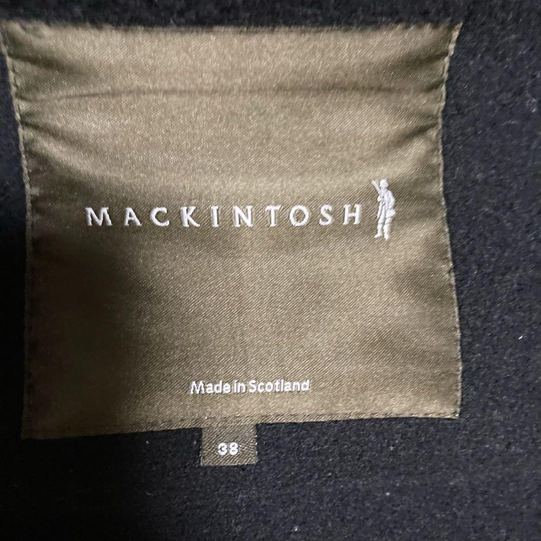 美品 マッキントッシュ ダッフルコート 英国製 ブラック 38