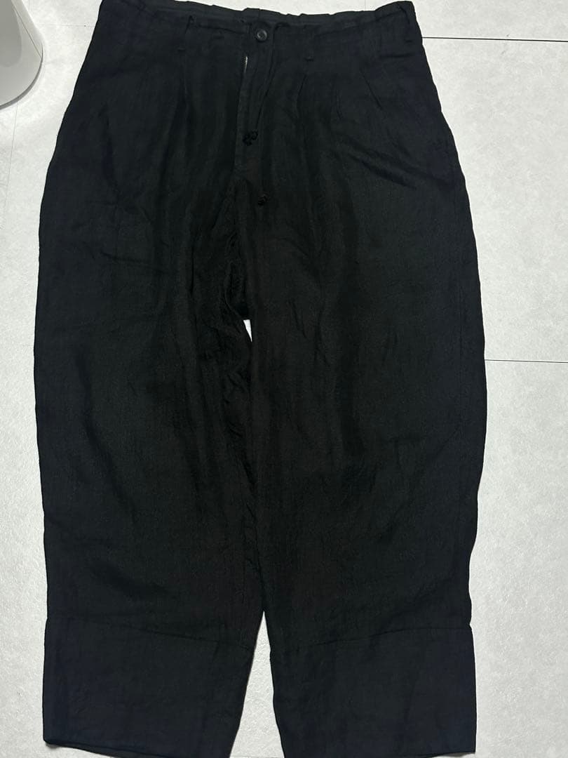 yohji yamamoto pour homme 23ss 12タック パンツL Yohji Yamamoto POUR HOMME