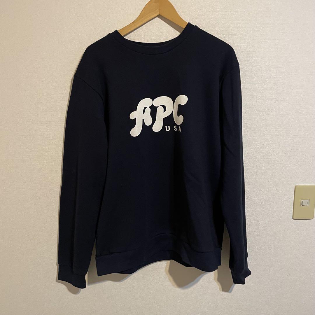 A.P.C スウェット ロゴ レディースXL