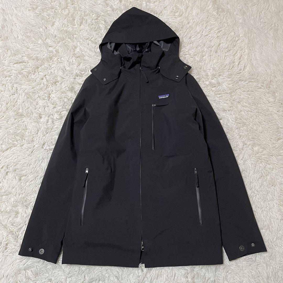 【美品】パタゴニア マウンテンジャケット ライナー付き GORE-TEX 黒