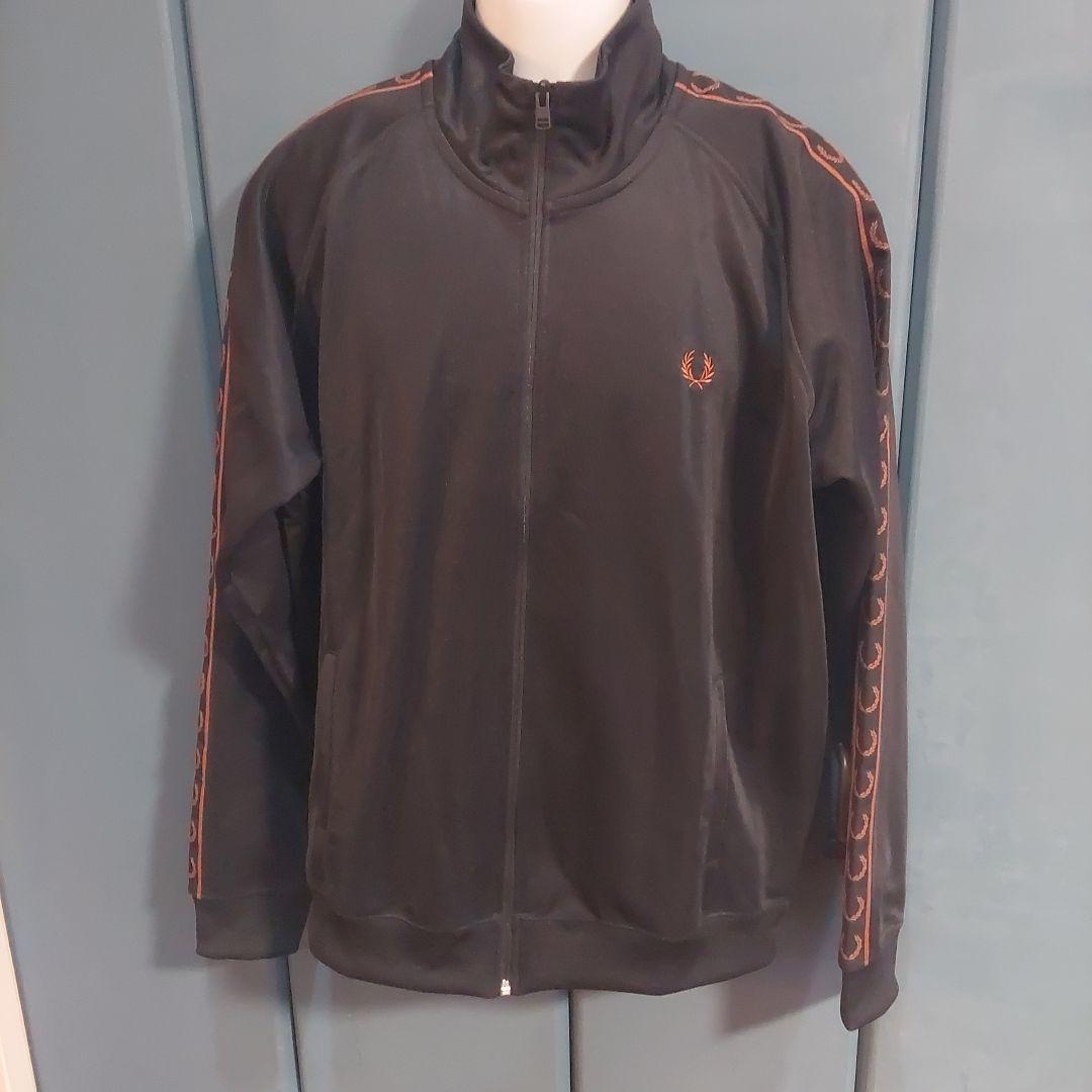 FRED PERRY ブラック ジップアップジャケット XLXL LL Fred Perry