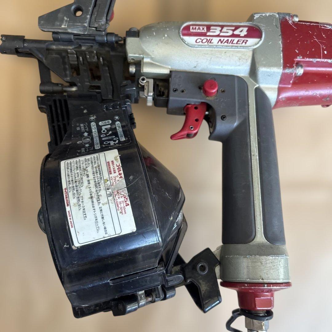 MAX 354 コイル釘打機美品　マックス