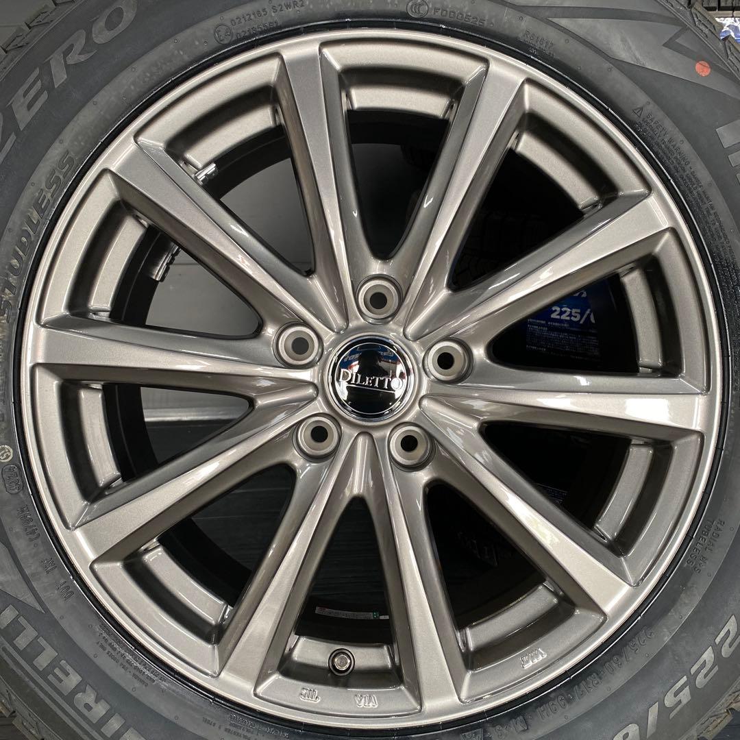 新品ピレリスタッドレスセット2024年製225/60R17フォレスター等