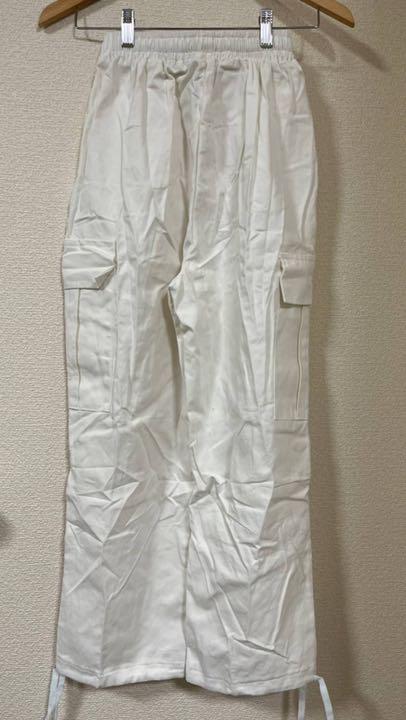 ワークパンツ ワイドシルエット スノーカモパンツヒップホップ ストリート XL