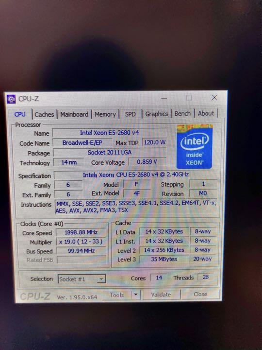 限定品お得 Xeon E5-2680 v4 LGA2011-V3 mFybo-m61636962312 品質保証低価