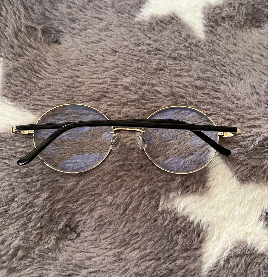 Zoff クラシック　ラウンド　ブルーライトカット