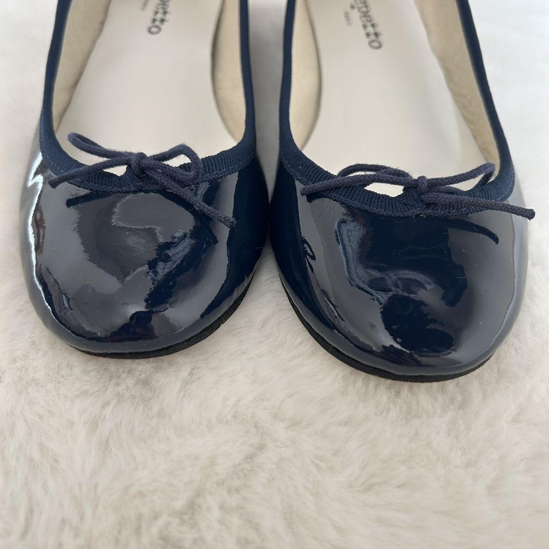【美品】repetto　フラットパンプス　エナメル