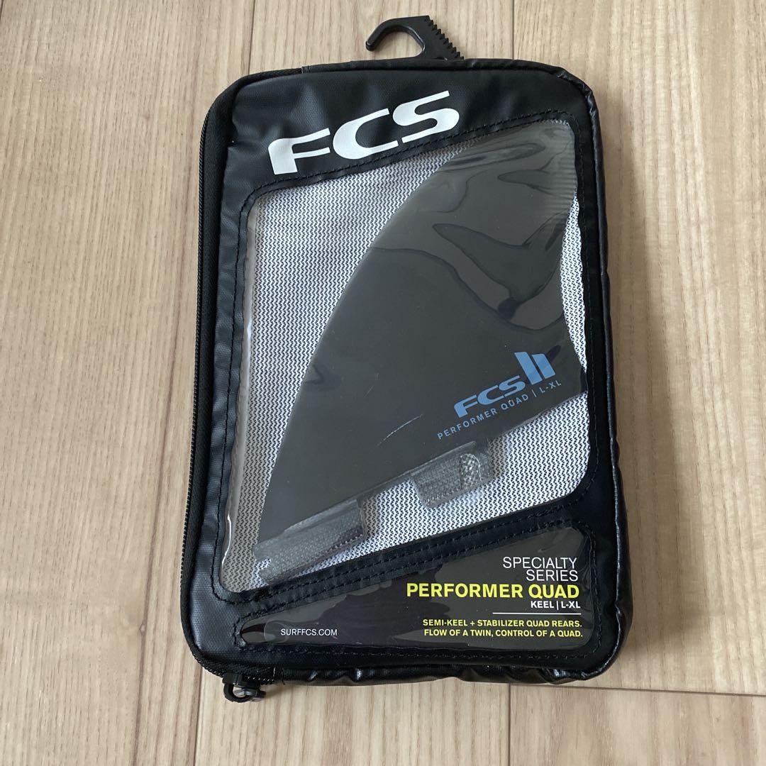 【未使用】FCS Il Performer Quad PG Black フィン