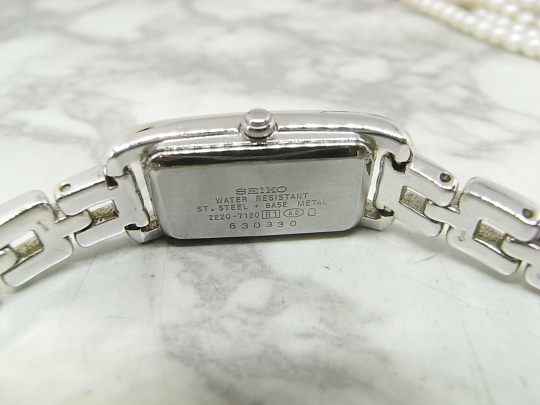 美品　セイコー　SEIKO　Tisse　レキタンギュラー　レディース　ウォッチ