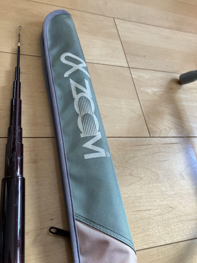 SALEで更にお買得 SHIMANO Ayu exII 95〜100鮎竿 ロッドケース付き ロッド