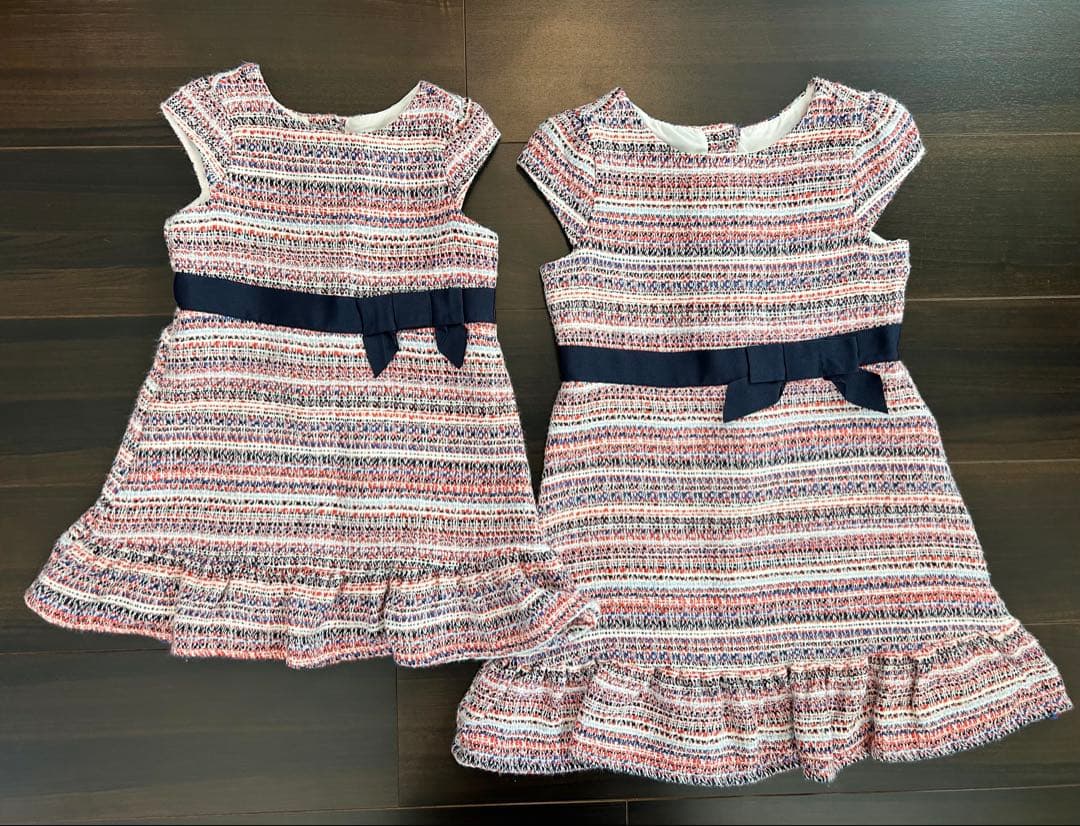 Janie and Jack ツイード ワンピース 6歳 3歳 美品 2着セット