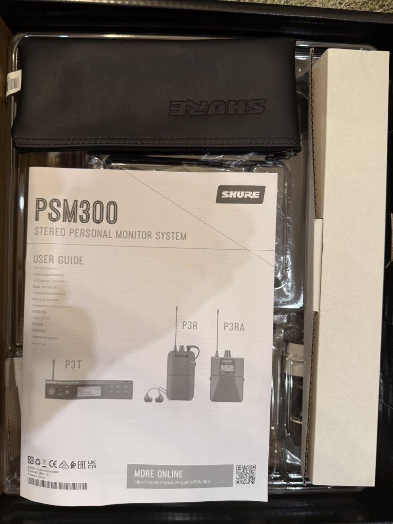 SHURE P3TJR-JB パーソナルモニターシステム