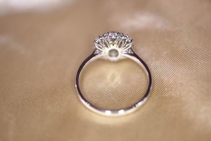 天然スピネル ダイヤ リング 1.54ct k18 f 天然スピネル ダイヤ リング 1.54ct k18 f