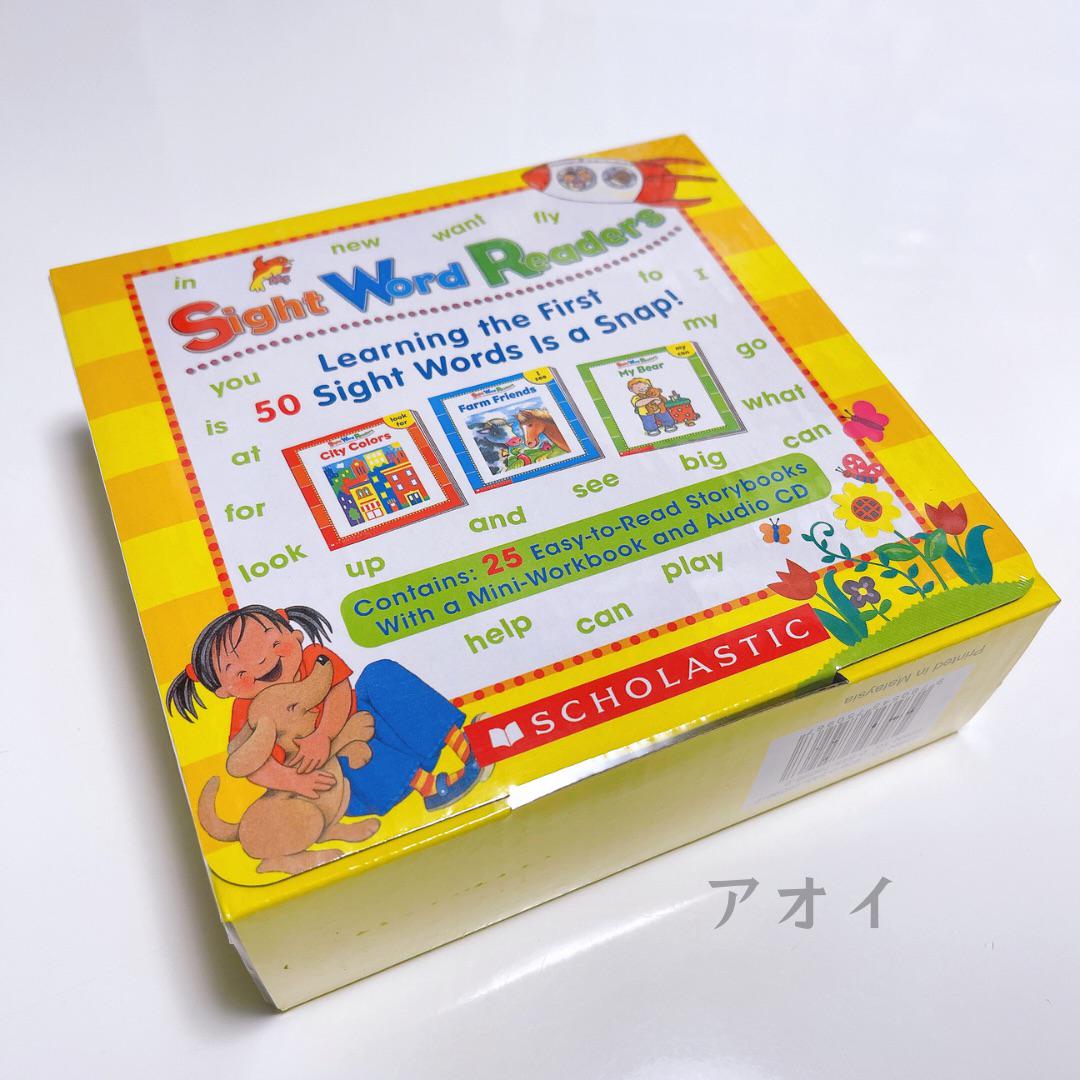 Sight Word Readers 25冊絵本 CD一枚付き 箱付き 英語 - メルカリ
