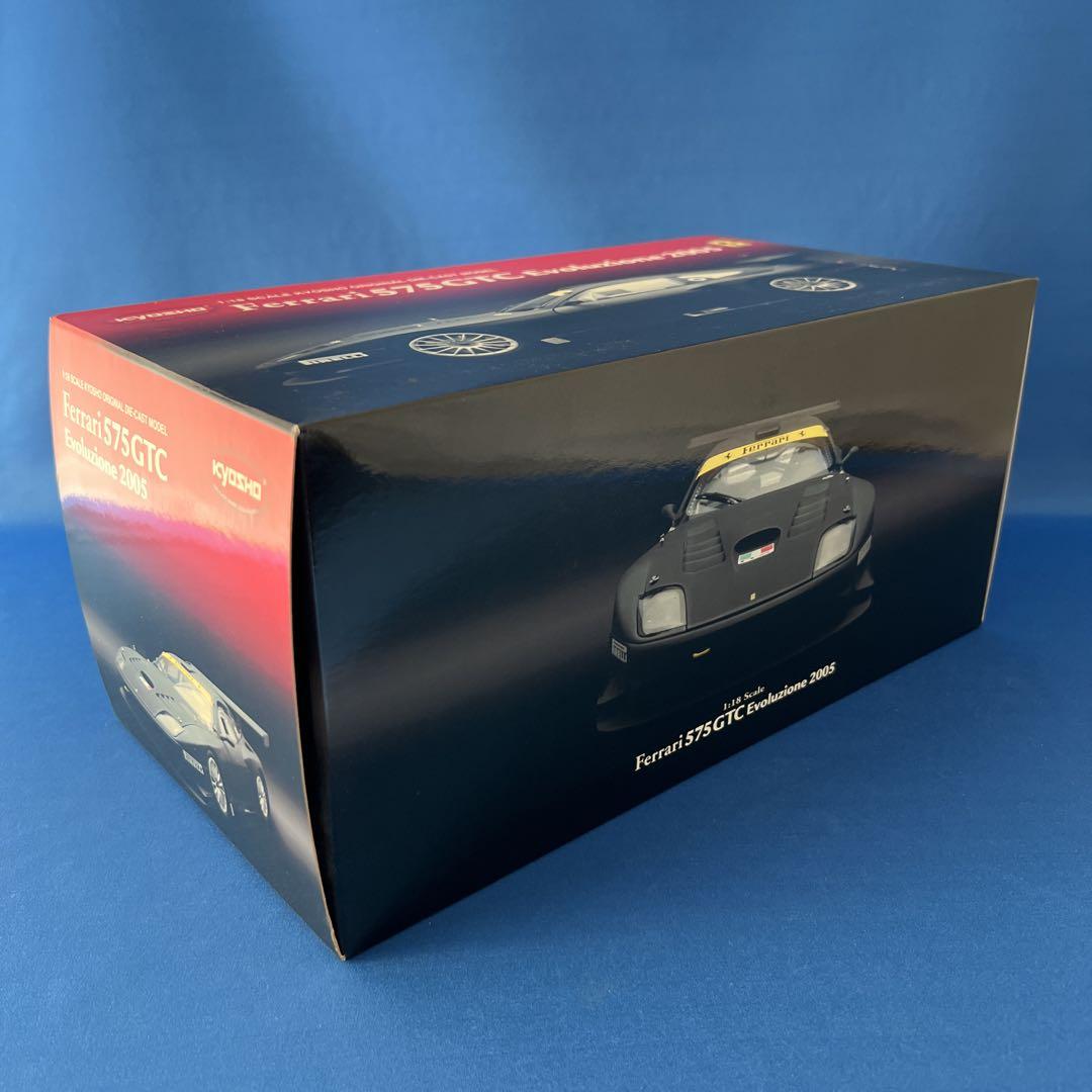 京商　1/18 フェラーリ 575 GTC Evoluzione 2005