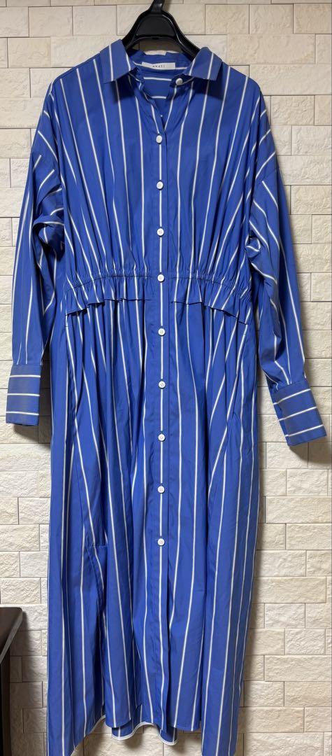 美品　ANAYI/アナイ ストライプ　ワンピース　36