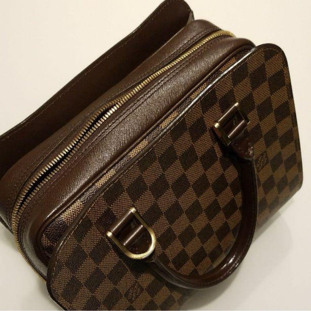 LOUIS VUITTON ダミエパターン ハンドバッグ 中型