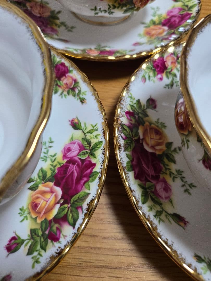 ロイヤルアルバート カントリーローズ3客セット目立った傷や汚れなし WWW_OPDRERGINERDOGAN_COM