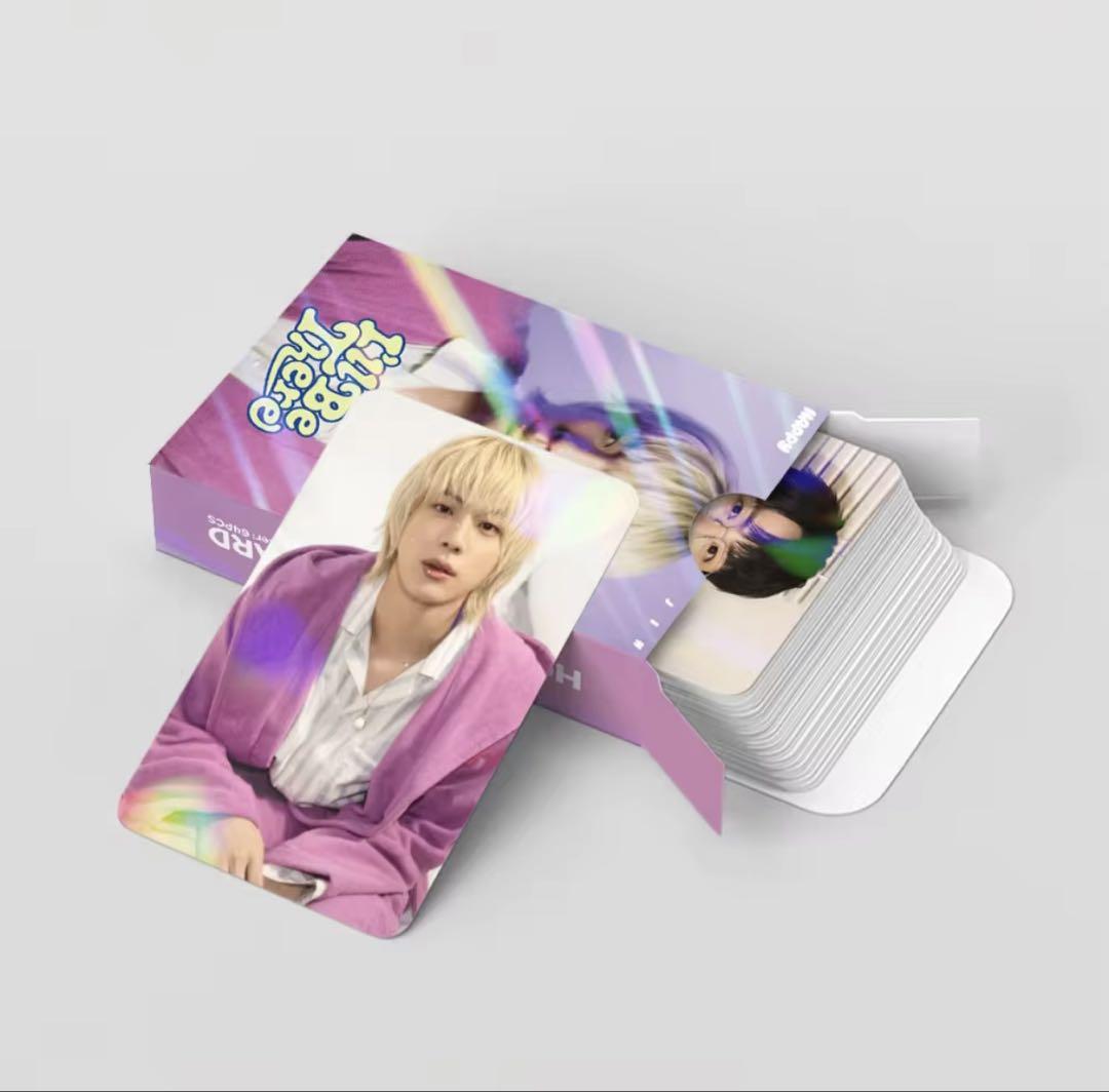 BTS JIN ジン ECHO ホログラフィックロモカード ミニステッカー