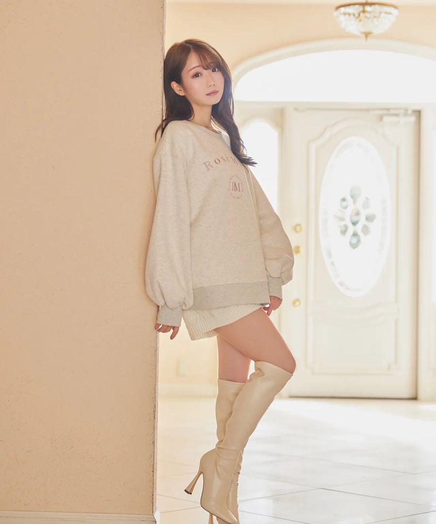 ロゼミューズ Rosé Muse オートミール スウェット RoseMuseΩ
