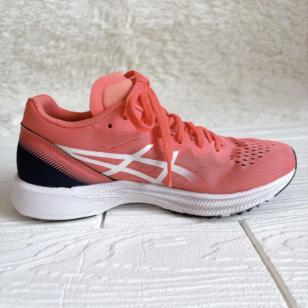 美品✨アシックス ランニングシューズ TARTHER RP3 23.5 オレンジ